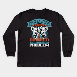 Fishing Problems Kids Long Sleeve T-Shirt